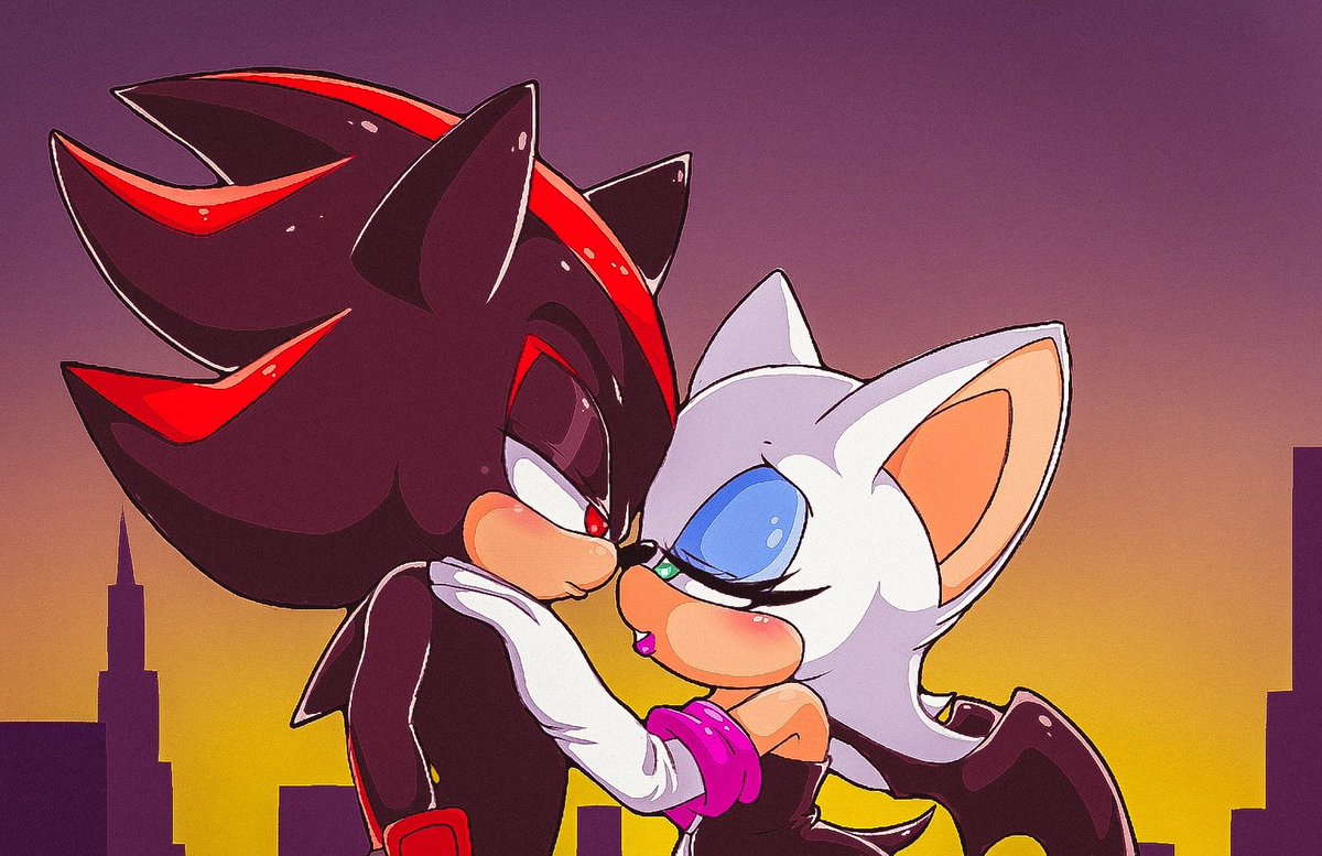 Fanny_0w0's tweet photo. ♡(｡- ω -)

Change the background...  

#Shadouge 
#RougeTheBat 
#Shadowthehedgehog 
#sonicart https://t.co/NpMq7X6wlF