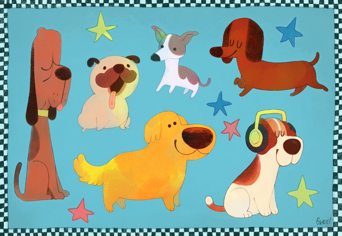 another collection of Little Doggies for ur viewing pleasure :’)