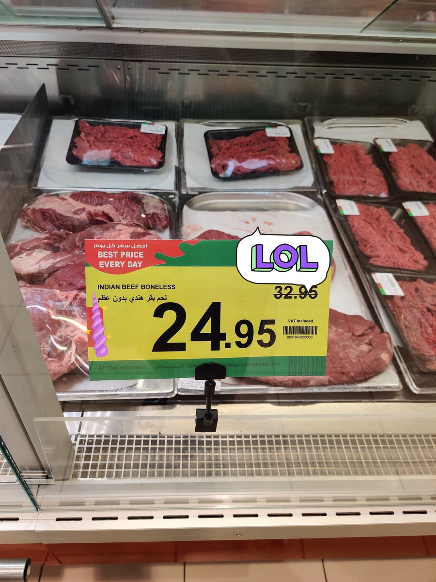 Shirink_13's tweet photo. India exports beef to Muslim countries but lynch Muslims in India. 

Hypocrisy is crying. https://t.co/Uo2ma80yku