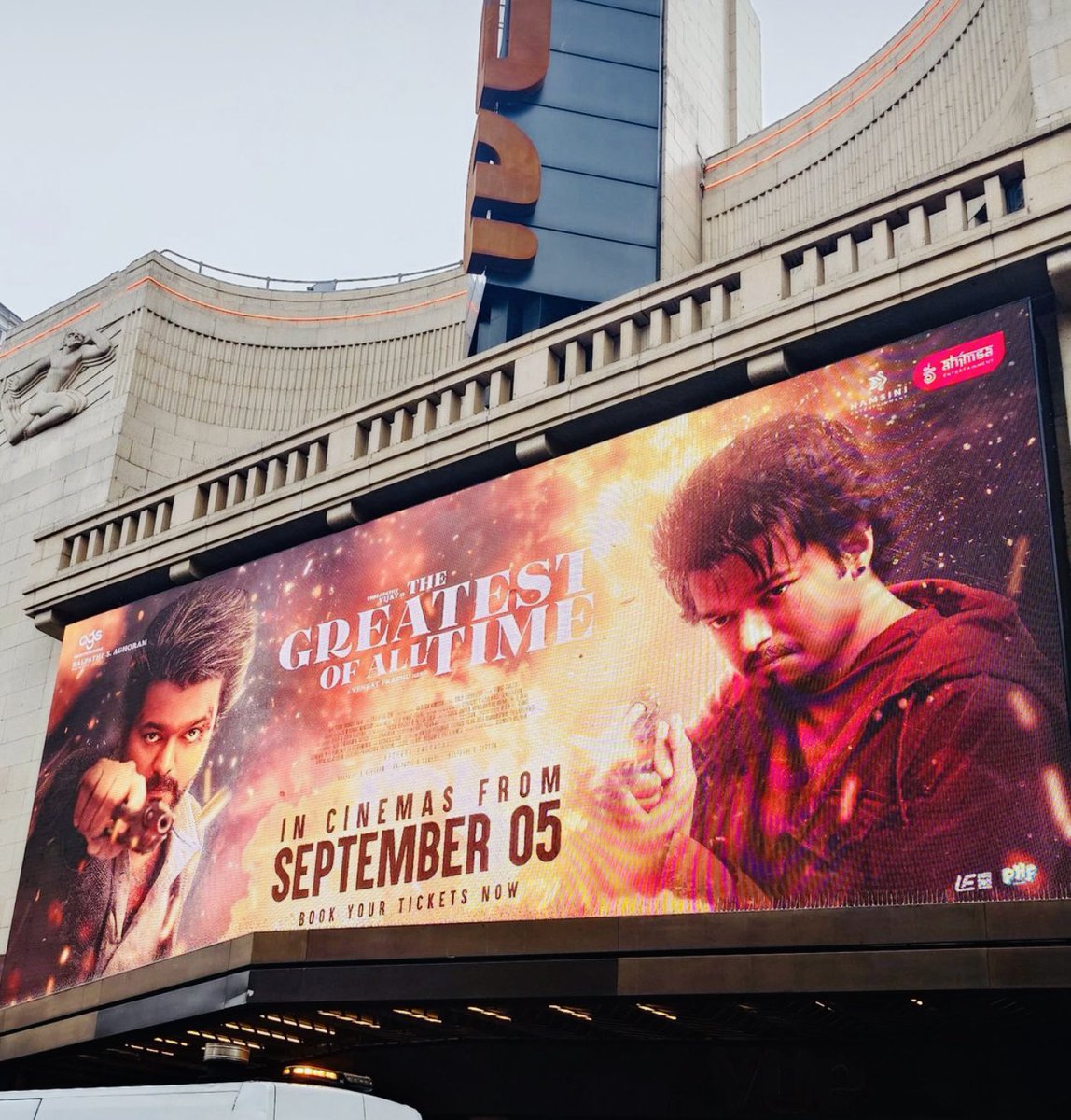 mrepicsole7159's tweet photo. #TheGreatestOfAllTime
Time to set next collection records in south industry 💥
#goatfeast #GOATTheMovie
#TheGreatestOfAllTime
#TheGreatestOfAllTime https://t.co/gaImCBVcXI