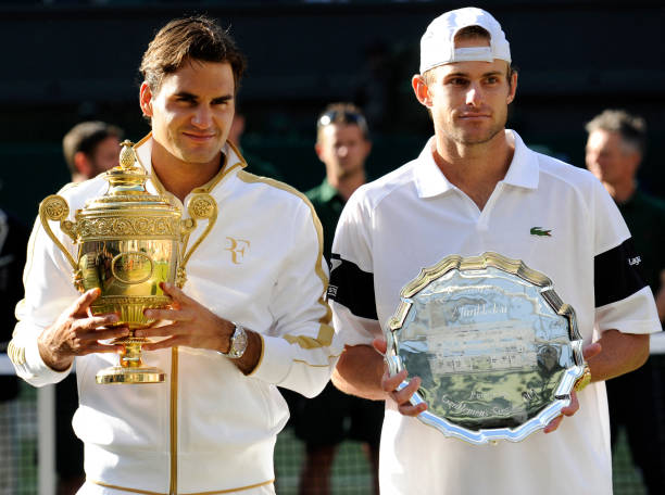 christophclarey's tweet photo. Back in the Day
2009 #Wimbledon final. Federer beats Roddick 16-14 in the 5th. Roddick the last American man to reach a Grand Slam singles (until this year's #usopendraw ).
#getty https://t.co/woTKJZUnk5