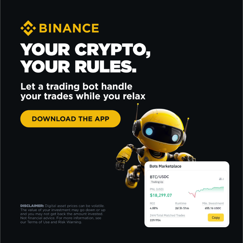 Let a trading bot handle your trades, while you focus on what matters.