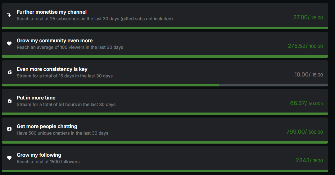 Este mes pedimos el KCIP en <a href="/kick/"></a> @KickEspanol 🙏

Conseguimos todo lo que piden para el KCIP en solo 2 semanas :) Gracias por tanto aguante despues de tanto tiempo sin stremear ni aparecer en las redes sociales, enserio que es de no creer, son las bestias <3