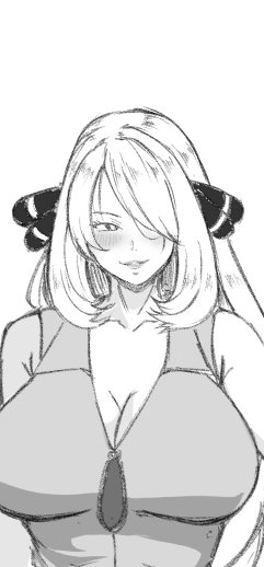 エロ絵描きがポケモンのキャラ、私服バージョンシロナさんを描いたらこうなった。イメージはバトル画面の立ち絵です。ついでに新作同人の予告を開始しました。よろしくお願いいたします。 