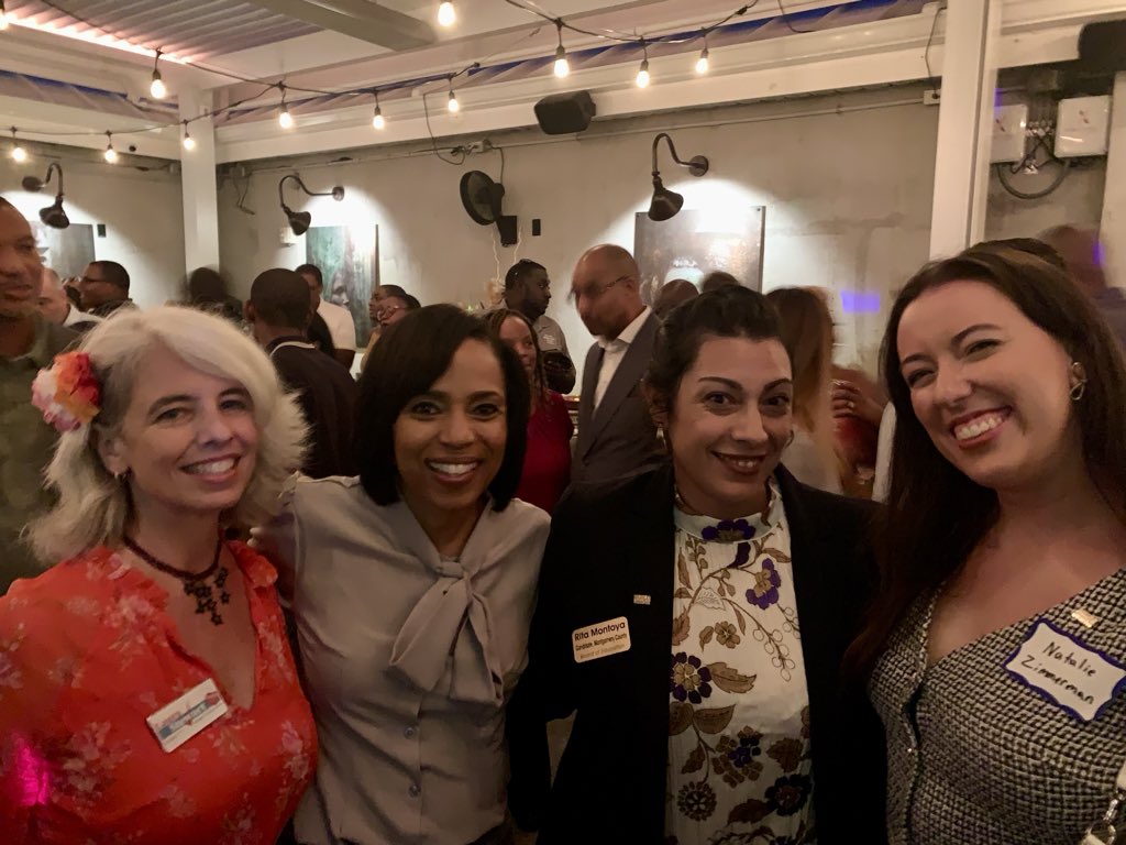 I was on the Maryland Women for <a href="/KamalaHarris/">Kamala Harris</a> Call tonight. <a href="/AlsobrooksForMD/">Angela Alsobrooks</a> fired us up along with  <a href="/SenatorBarb/">Barbara Mikulski</a> who told us to elect both the La’s! We understood the assignment. Dems REALLY need the Senate in order to protect Title 1 funds for schools - my special interest.