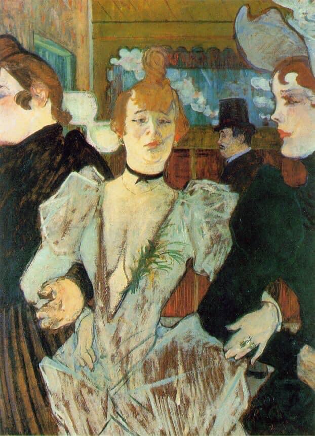 Toulouse Lautrec - La Goulue entering the Moulin Rouge