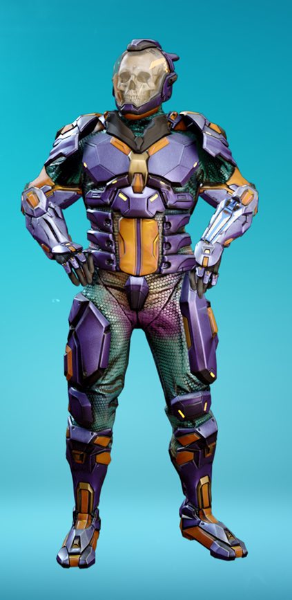 HarapecoMaachan's tweet image. Splitgateにやべぇアーマーあるよ #Splitgate