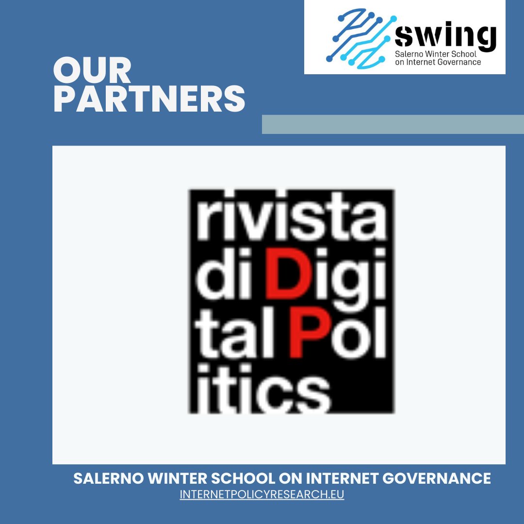 #MeetOurPartners! The Salerno Winter School on #InternetGovernance boasts numerous national and international collaborations with leading institutions, organizations and agencies in the field.  

Learn More and Apply at: internetpolicyresearch.eu/swing-2025