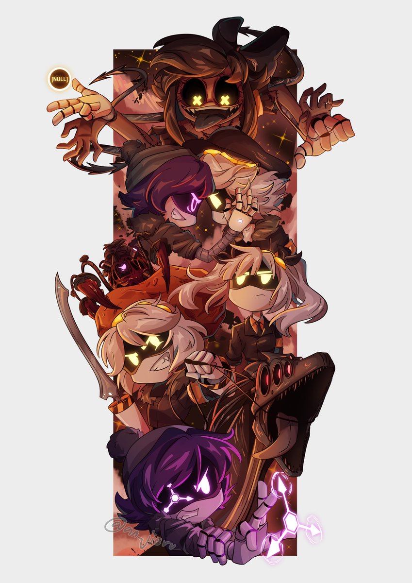 an_jieru's tweet image. Finished bookmark art dedicated for #murderdrones Episode 8 #nuzi #SerialDestinationV