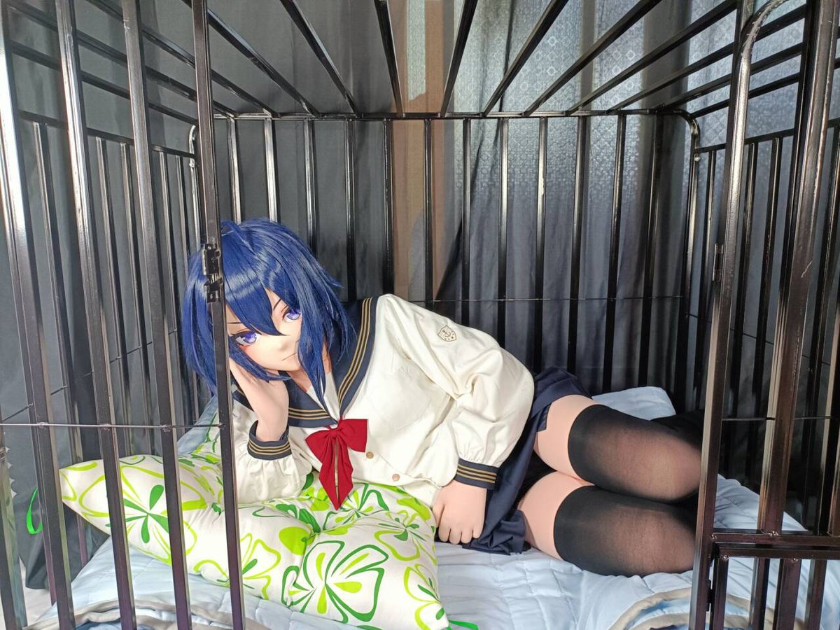 今晚就睡在这里吧
#kigurumi #着ぐるみ