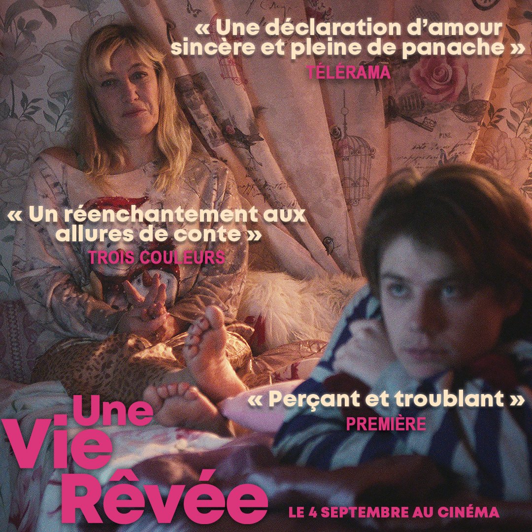 Aujourd'hui au cinéma ❤️
UNE VIE RÊVÉE @wildbunch #valeriabrunitedeschi #felixlefebvre #lubnaazabal #unevierêvée #unevierevee