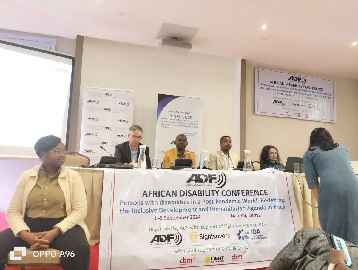 ElizabethOmbati's tweet photo. @CBM_Global_KE Country Director is part of the panel speaking to inclusive humanitarian assistance and climate action, during @ADFSecretariat Conference "Persons with disabilities in a post pandemic world: Redefining the inclusive development and humanitarian agenda in Africa." https://t.co/vug7SA5don