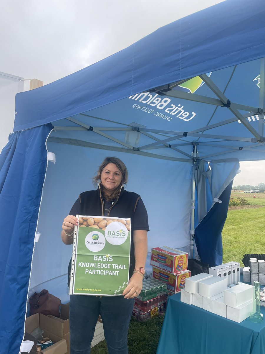 certis_belchim's tweet image. We’re part of the @BASISRegLtd trail @PotatoDaysUK. Visit us on stand to take part 
#BasisPoints #Potatogrowers #potatoes