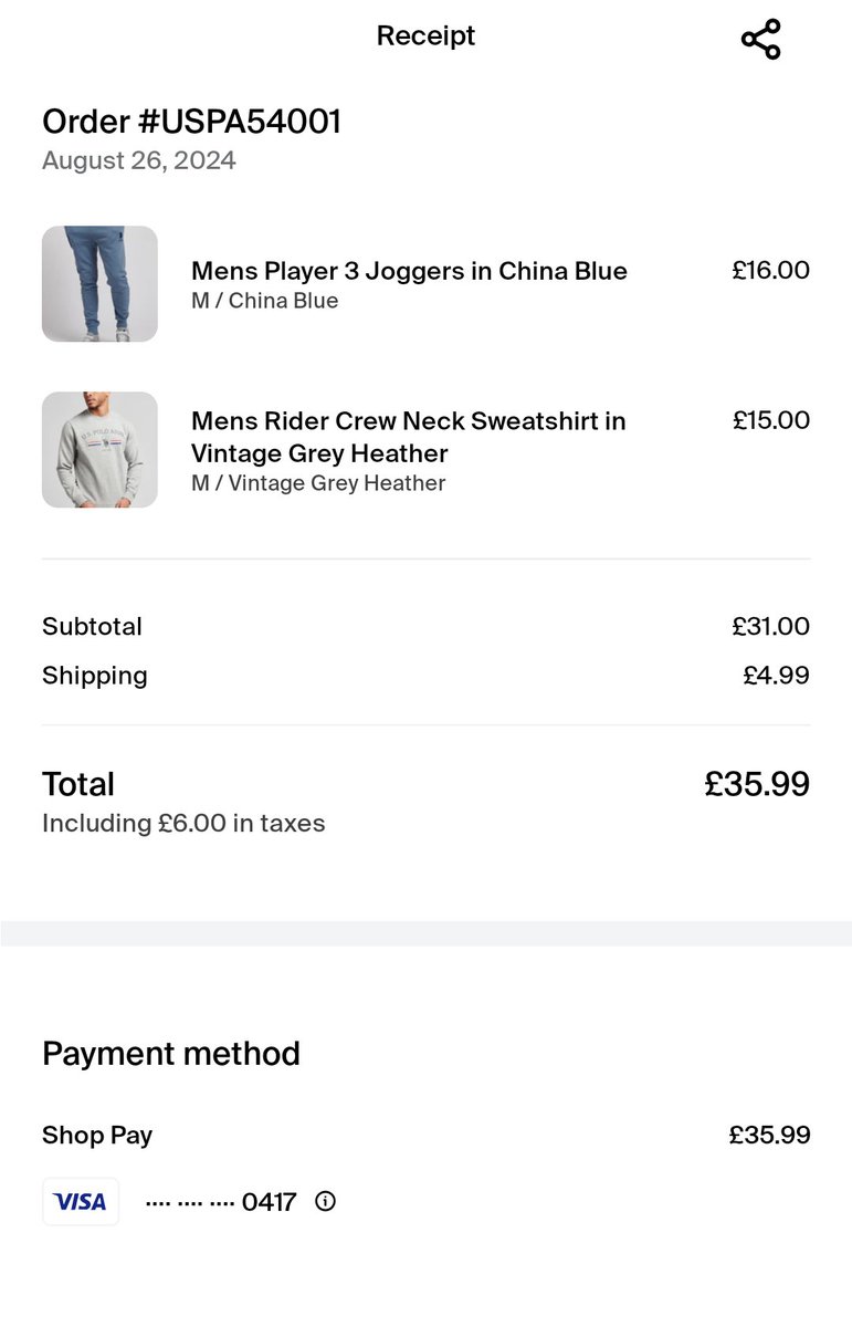 Weird_angle's tweet photo. No response for email, no response on X. Can't believe that a popular brand has such a pathetic response for customer issues.
Attached order receipt.. https://t.co/wa1G6ONZzG