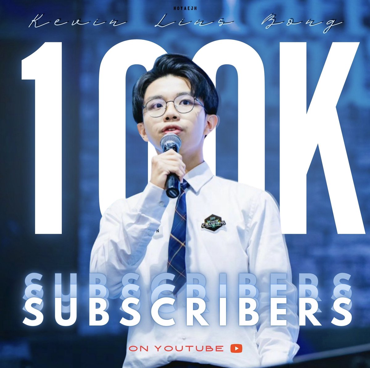 HAPPY 100K SUBSCRIBERS ON YOUTUBE KEVIN LIUS BONG🥳🥳🎉🎉 #imkevin