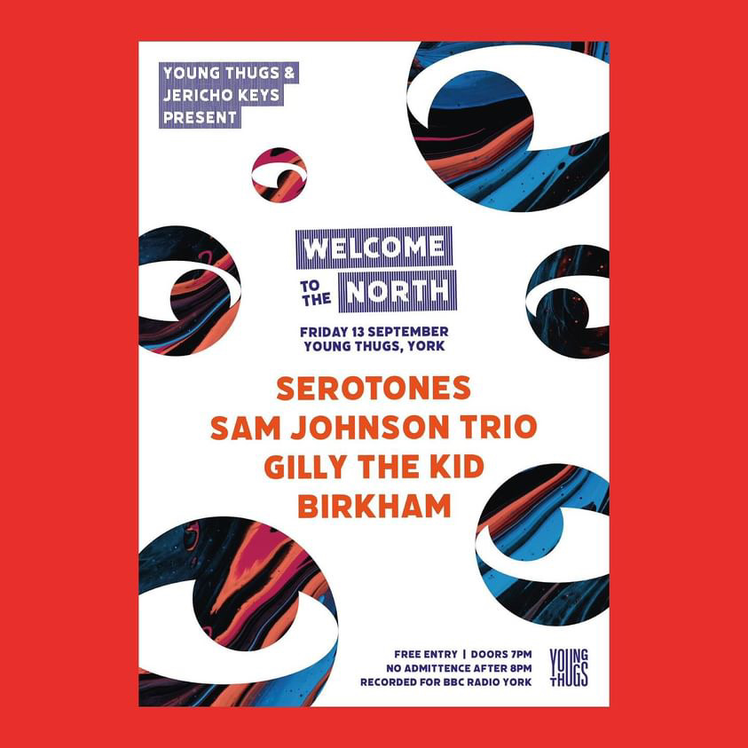 Serotones (@serotonesuk) on Twitter photo This is your friendly reminder that there are still a few FREE tickets left for <a href="/JerichoKeys/">Jericho Keys</a>’ ‘Welcome to the North’ at <a href="/youngthugsrecs/">Young Thugs</a>, which is going to be filmed and recorded for <a href="/bbcintroducing/">BBC Music Introducing</a>, one week on Friday.
Tickets: serotones.com/gigs.html
📷 Joe Flynn This is your friendly reminder that there are still a few FREE tickets left for <a href="/JerichoKeys/">Jericho Keys</a>’ ‘Welcome to the North’ at <a href="/youngthugsrecs/">Young Thugs</a>, which is going to be filmed and recorded for <a href="/bbcintroducing/">BBC Music Introducing</a>, one week on Friday.
Tickets: serotones.com/gigs.html
📷 Joe Flynn