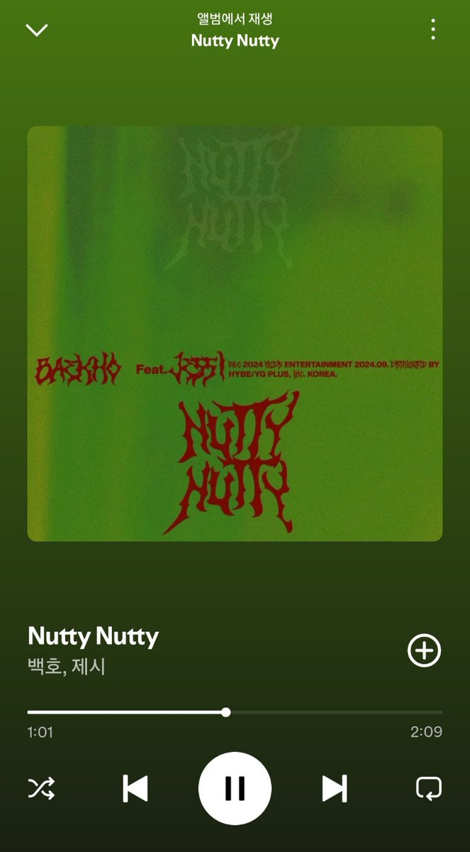 [#B_GM] 
9월 추천곡 🎧 BAEKHO - Nutty Nutty (Feat. Jessi) 
My whole year’s a party 🔥 

#BAEKHO #백호 #BAEKHO_Gift_of_Music