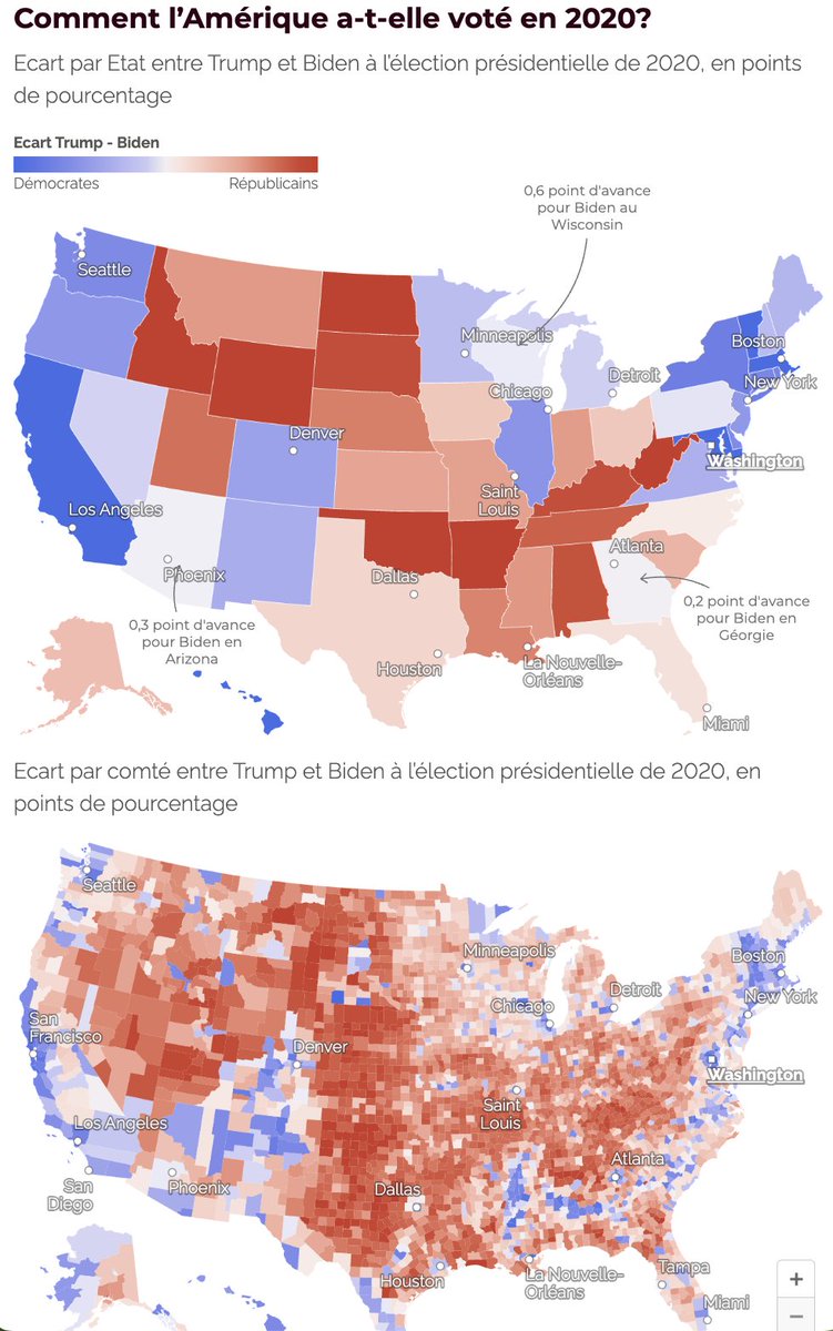 🔴🇺🇸🗳️Grand électeurs, projections, swing states… Suivez en temps réel la course à la Maison-Blanche avec nos graphiques et toutes les explications 👇🏼

letemps.ch/monde/amerique…

#Election2024 #USA  <a href="/LeTemps/">Le Temps</a> #HarrisWalz2024 #Trump2024Vance #sondages