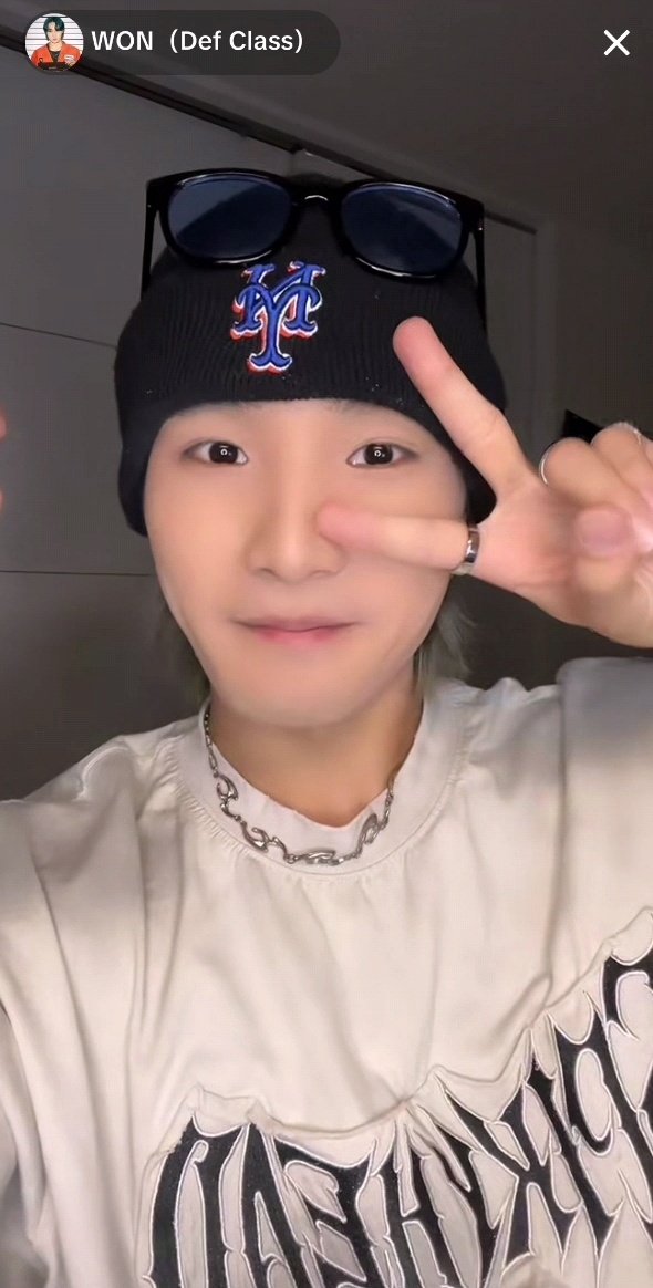 kwonjibin's tweet image. WON​ Tiktok​ Live​ โชว์ดมยาดมจากไทย​ไปกรุบ ✨✨
#DefClass​ #DefClass_WON