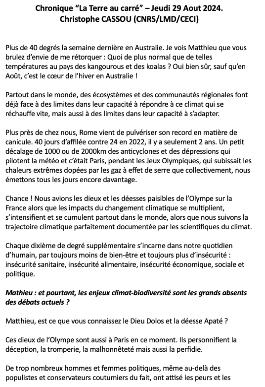 Christophe Cassou tweet media