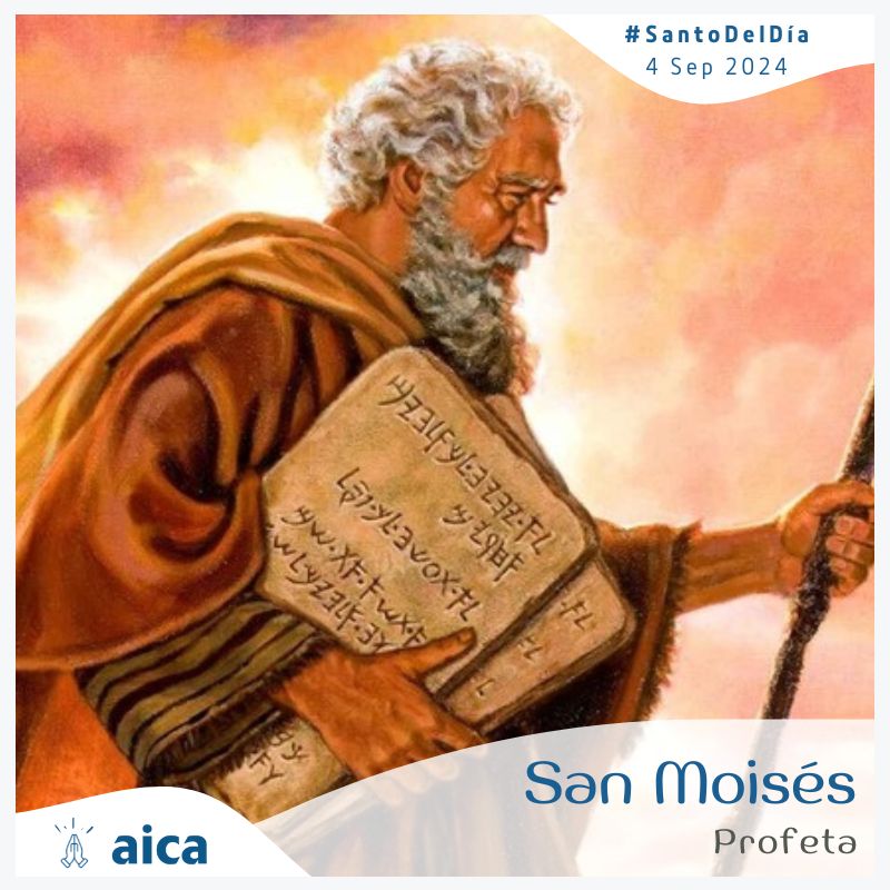 AgenciaAica's tweet image. #Santoral #SantoDelDía San Moisés #RuegaPorNosotros #Moisés #FelizDía #4DeSeptiembre  
San Moisés, profeta
» ow.ly/6IuG50Tczt4