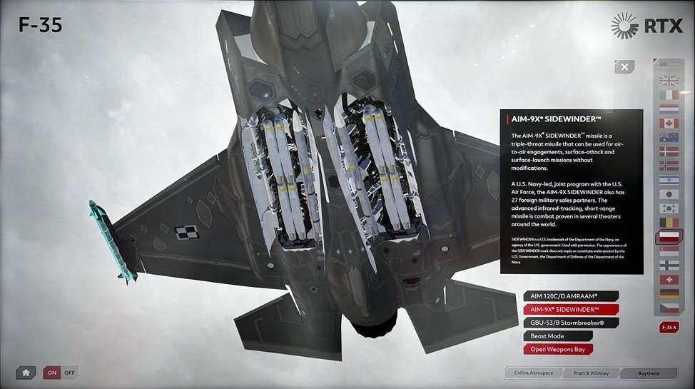 Patriot_PL's tweet photo. Poznaj AIM-9X #SIDEWINDER od #Raytheon (RTX)! Ten zaawansowany, naprowadzany na podczerwień pocisk krótkiego zasięgu jest skonfigurowany tak, by można go było łatwo zainstalować na szerokiej gamie nowoczesnych samolotów - jak np. polskie F-16.
🔍 https://t.co/J1fumlzvrS
#MSPO2024 https://t.co/BhrfkleRdJ