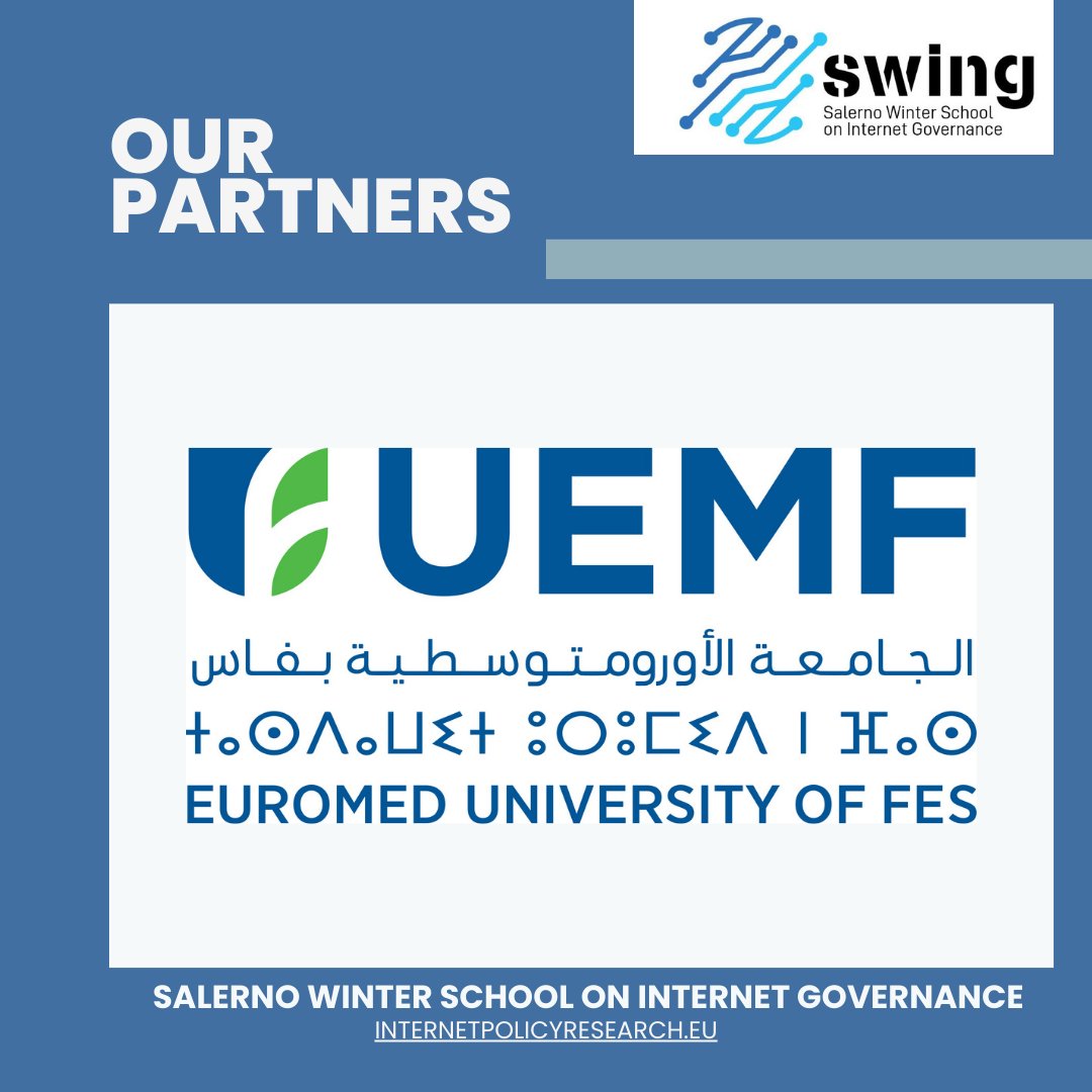 #MeetOurPartners! The Salerno Winter School on #InternetGovernance boasts numerous national and international collaborations with leading institutions, organizations and agencies in the field.  

Learn More and Apply at: internetpolicyresearch.eu/swing-2025
