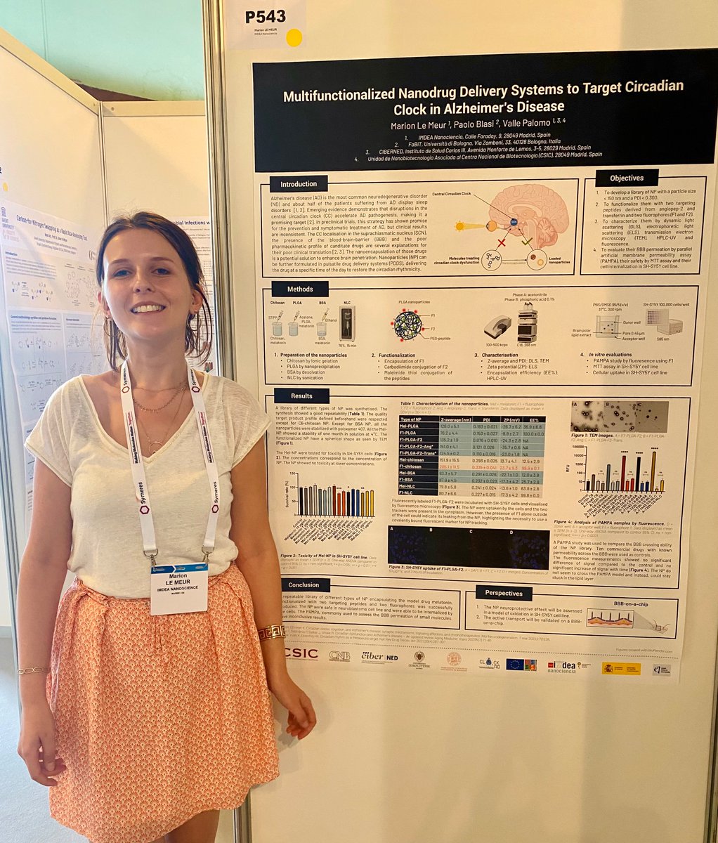 TClock4AD (@tcclock4ad) on Twitter photo #TClock4AD is at #EFMCISMC24 in Rome! Four of our doctoral candidates are presenting their research. This is a great occasion to exchange with them and learn more about our work in the consortium! #TClock4AD is at #EFMCISMC24 in Rome! Four of our doctoral candidates are presenting their research. This is a great occasion to exchange with them and learn more about our work in the consortium!