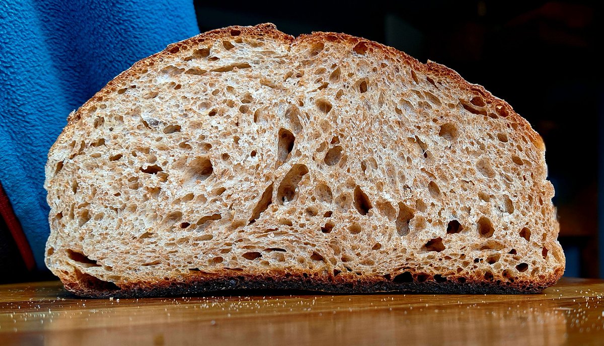 Ivycottagebaker's tweet image. #sourdoughseptember #realbread day 4 Country Mixed Grain #microbakery #onemanandhisbread #supportyourlocalbakery #useitorloseit #independentbusiness