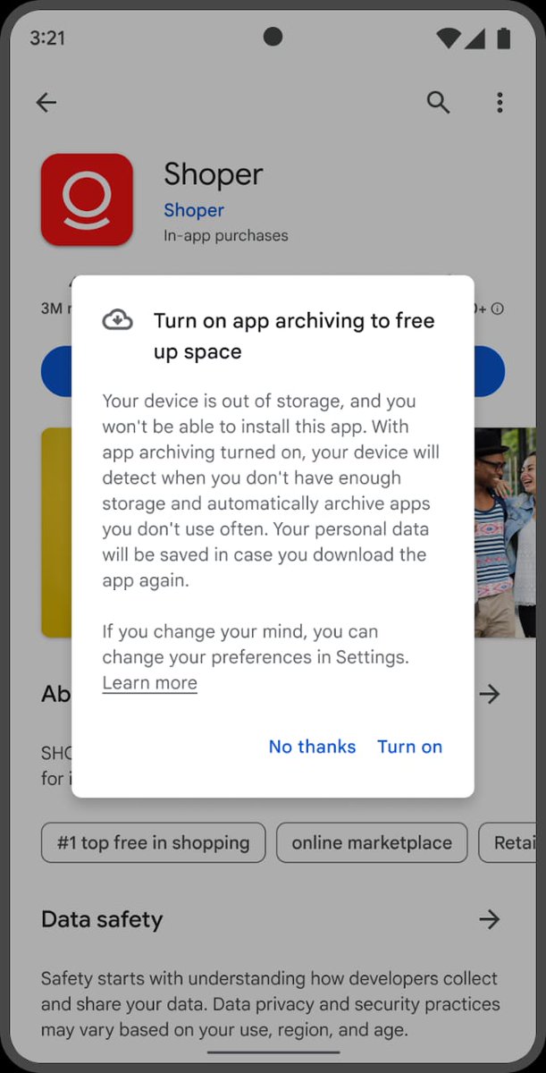 yabhishekhd's tweet image. Android 15 major changes.
1. App Archiving: Allows you to free up space without completely uninstalling the app.
2. Private Space: Allows you to hide apps in a secure, locked folder.
3. Redesigned Volume Bars: A new and improved volume control panel.
4. Predictive Back…
