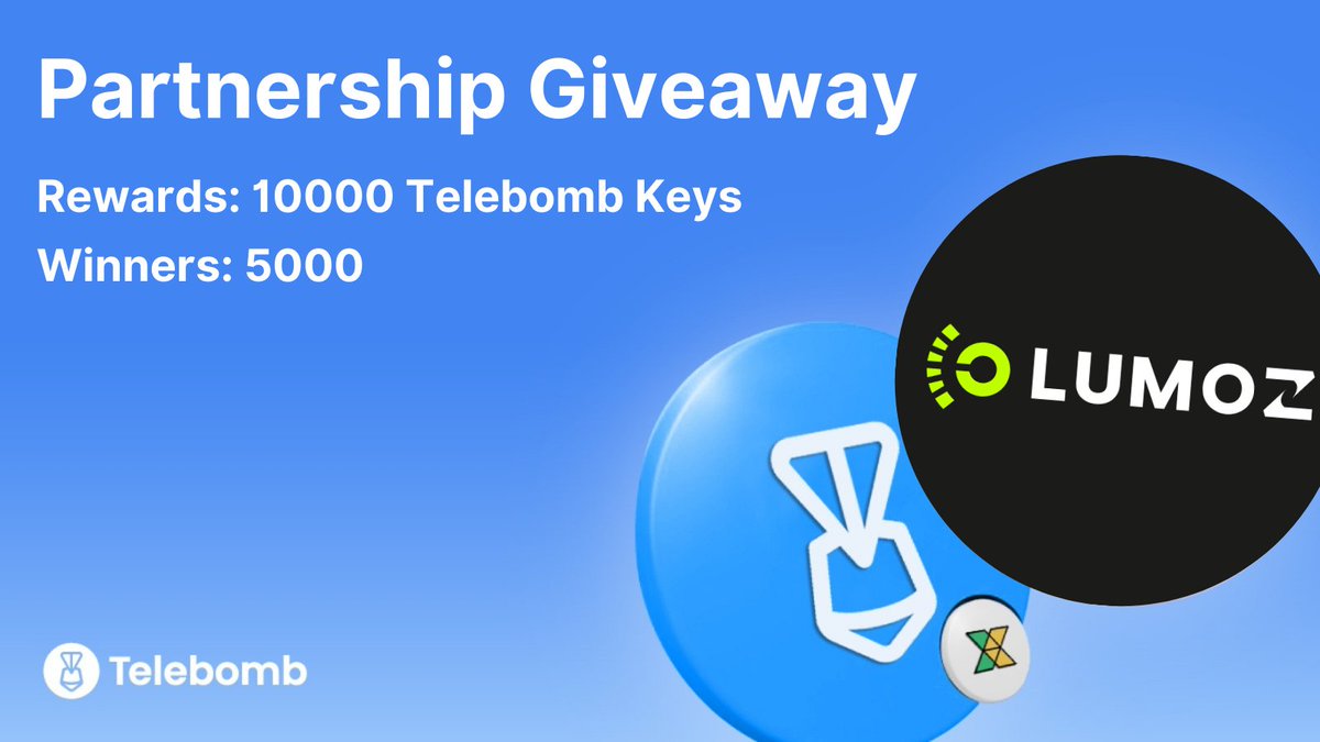 XPLUS 🕹️The 1st TradingGameFi Platform (@xplusio) on Twitter photo 🎉 Exciting news! To celebrate our partnership with <a href="/LumozOrg/">Lumoz</a>, we have some fantastic rewards for all communities!
🔗 Claim your 10,000 Telebomb Keys here: shorturl.at/RJdJo
🚀 <a href="/Telebomb_org/">Telebomb</a> is a Telegram-based game powered by game launcher <a href="/xplusio/">XPLUS 🕹️The 1st TradingGameFi Platform</a>
🔑 These Keys give 🎉 Exciting news! To celebrate our partnership with <a href="/LumozOrg/">Lumoz</a>, we have some fantastic rewards for all communities!
🔗 Claim your 10,000 Telebomb Keys here: shorturl.at/RJdJo
🚀 <a href="/Telebomb_org/">Telebomb</a> is a Telegram-based game powered by game launcher <a href="/xplusio/">XPLUS 🕹️The 1st TradingGameFi Platform</a>
🔑 These Keys give