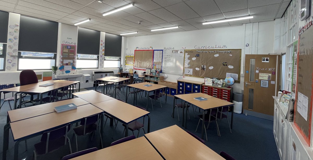 All ready to go. One thing missing… my little people. Looking forward to seeing them today - hoping it’s a postive day for them all 👩🏼‍🏫😀 #BackToSchool2024