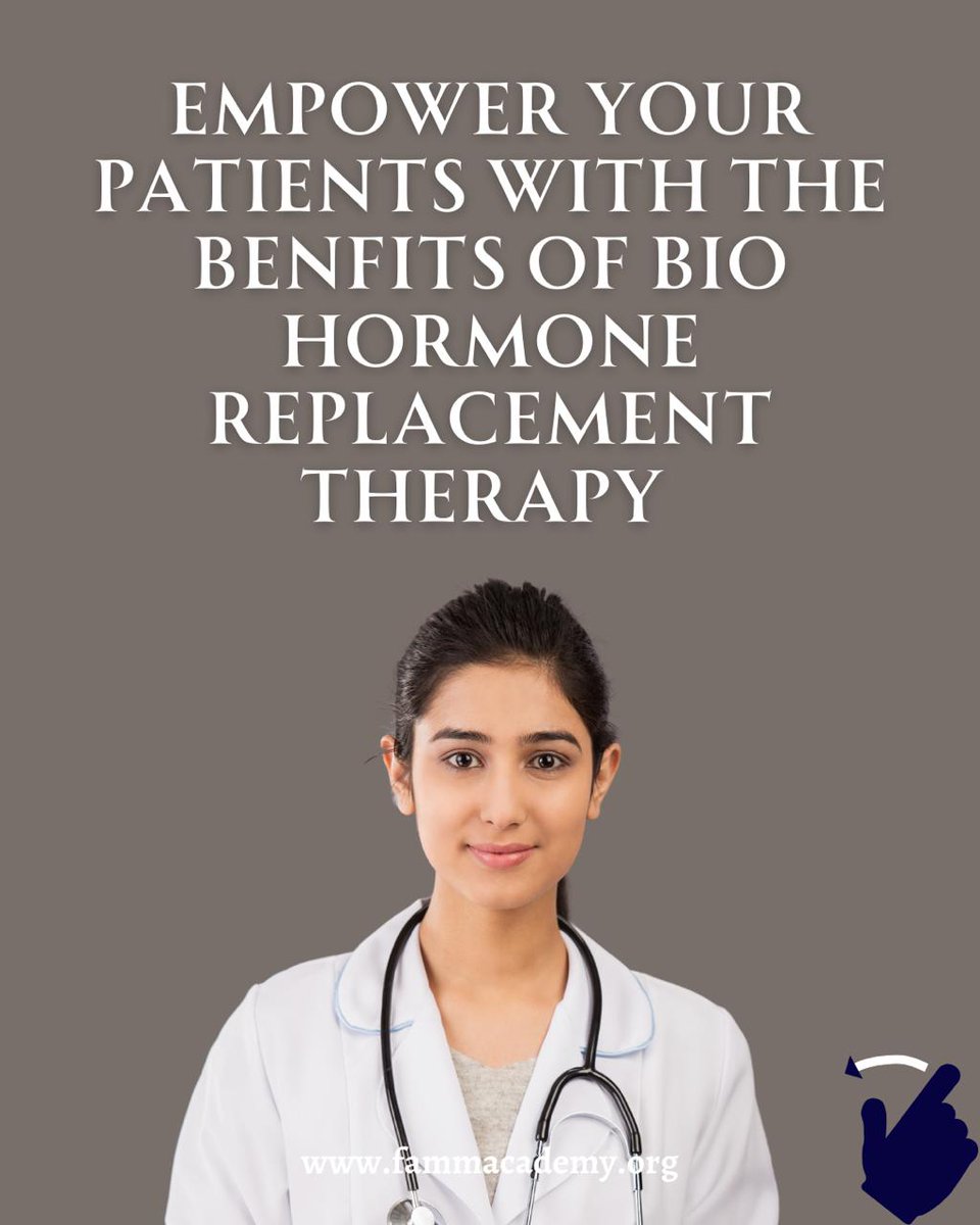 FMMACADEMY's tweet photo. Do you want to manage your patients hormones imbalances without the side effects of synthetic hormones, we offer a highly comprehensive training on bio hormone replacement therapy.
#BHRT
#Functionalmedicine
#HormoneHealth
#RegisterNow https://t.co/gbOzjuIjZw