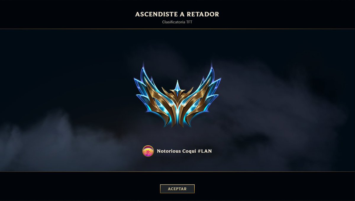 Primera vez en Challenger, de ahora en adelante me dedicaré al TFT de forma profesional.