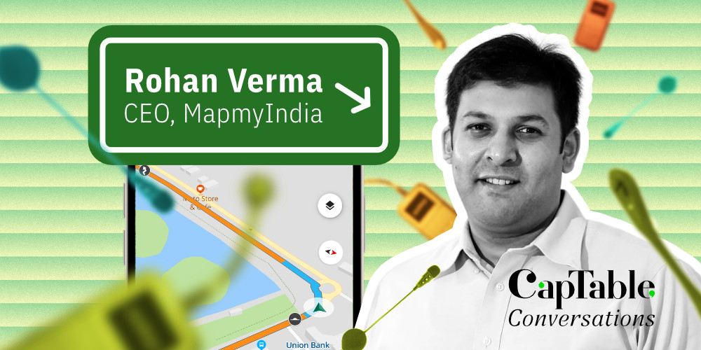 thecaptableco's tweet photo. 🚨🗣️ In the latest edition of #CapTableConversations, we catch up with @_Rohanverma, CEO of MapmyIndia, who weighs in on the increasing competition in digital maps 📌 the price wars, why maps are not easy to replicate, and what will take MMI to the 💸1,000-Cr revenue mark  🧵👇 https://t.co/AeQFL1Tj8E