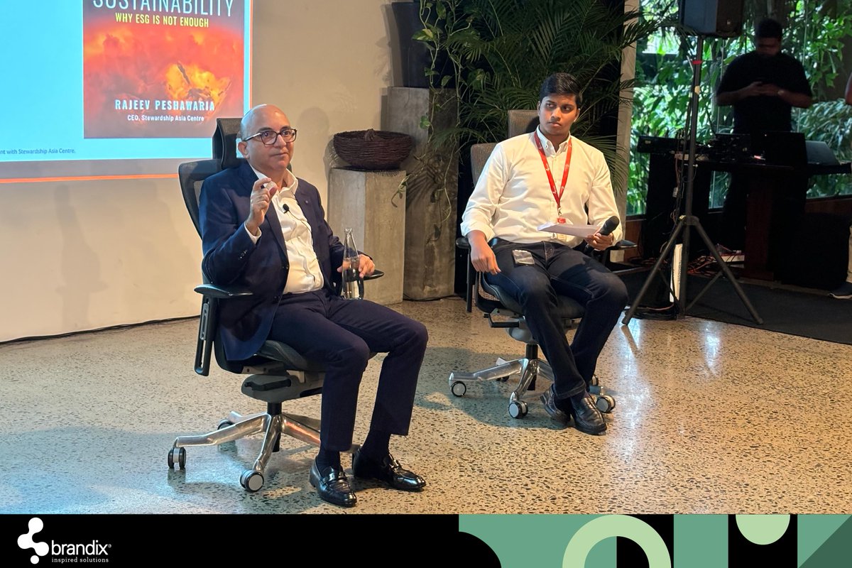 Brandix (@brandixlanka) on Twitter photo "Why ESG alone isn’t enough" 🌿💡 Rajeev Peshawaria's talk on sustainable leadership was an eye-opening one. #Brandix #sustainability #ESG #leadership #innovation #sustainablesustainability #InspiredPeople 
<a href="/RajeevPeshawria/">Rajeev Peshawaria</a> <a href="/StewardshipAsia/">Stewardship Asia Centre</a> "Why ESG alone isn’t enough" 🌿💡 Rajeev Peshawaria's talk on sustainable leadership was an eye-opening one. #Brandix #sustainability #ESG #leadership #innovation #sustainablesustainability #InspiredPeople 
<a href="/RajeevPeshawria/">Rajeev Peshawaria</a> <a href="/StewardshipAsia/">Stewardship Asia Centre</a>