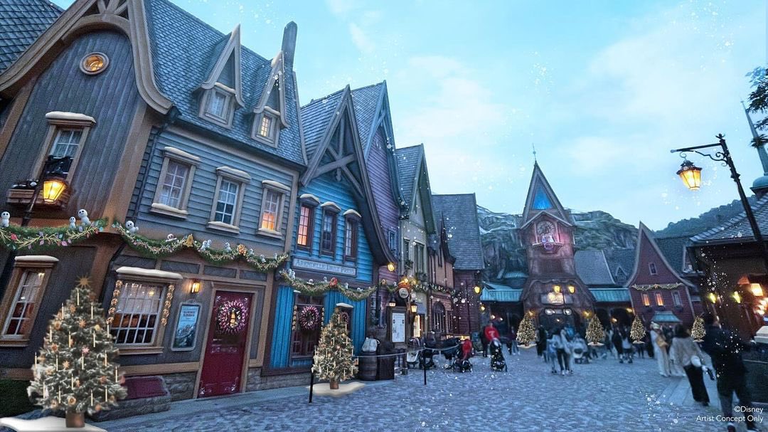 2024年冬、香港ディズニーランドの「ワールド・オブ・フローズン」が