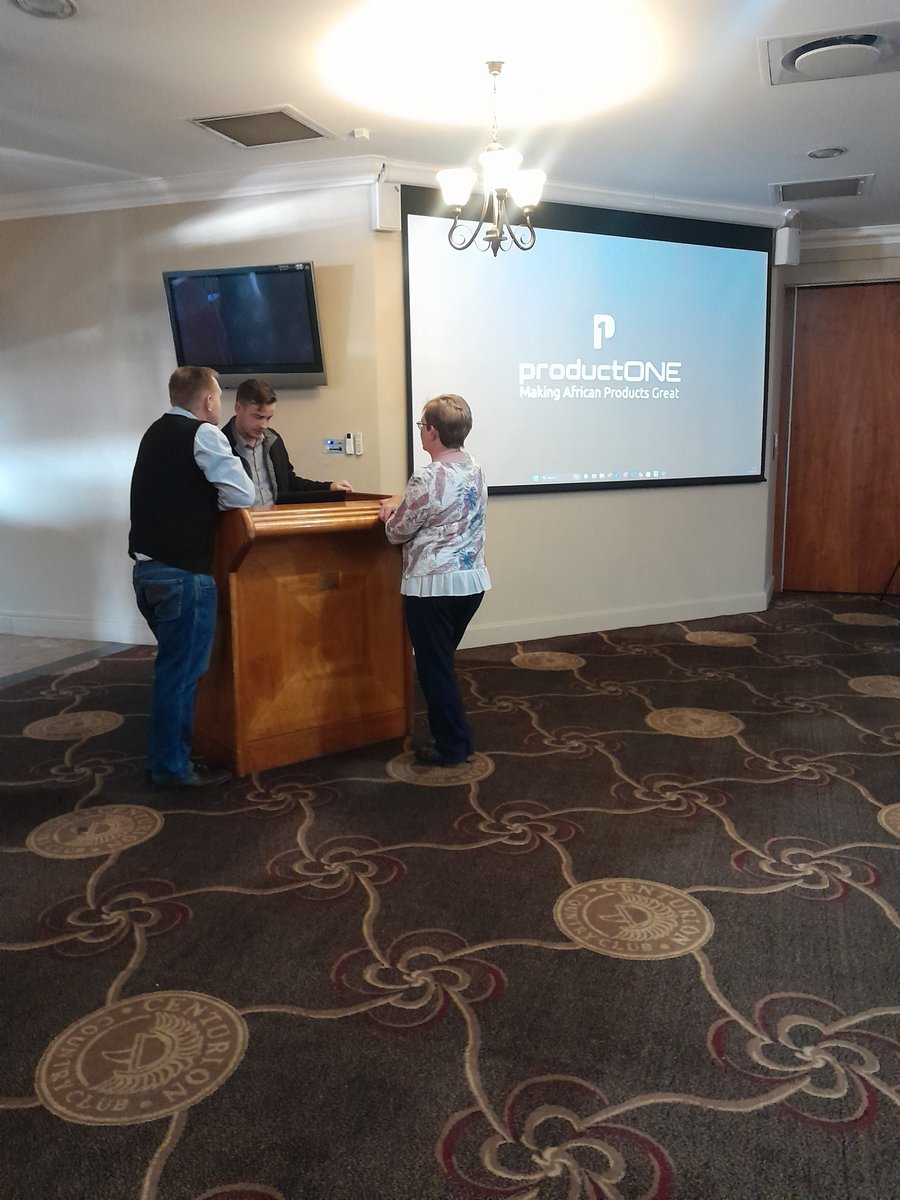 productONE's tweet photo. Great news! We are gearing up to go live from or #PDM event at Centurion Country Club. The set up is in full swing! Stay tuned! 🎥 #PLM https://t.co/bFTkp5TyUs