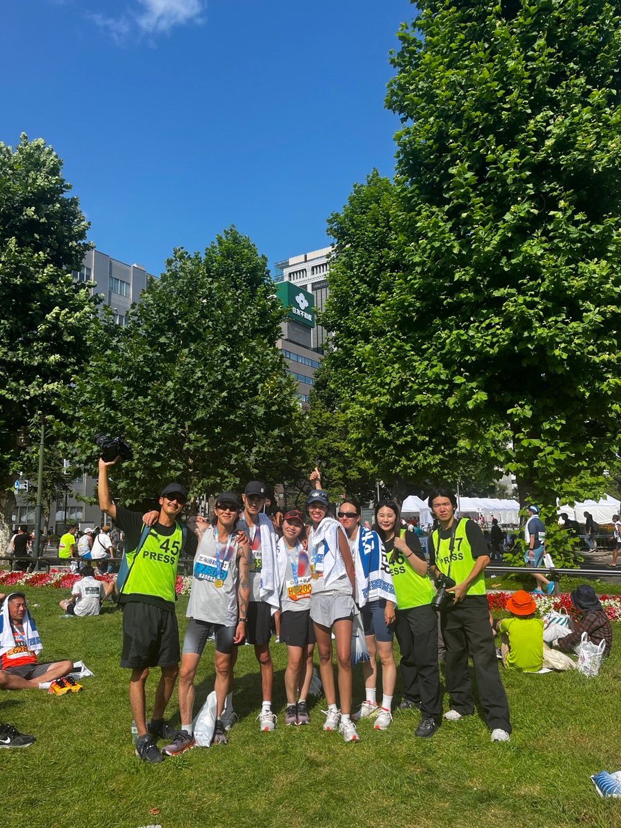 erinarun22's tweet photo. そういえば北海道マラソン、
4時間3分35秒で完走しました✨ https://t.co/xVXrUnj0gx