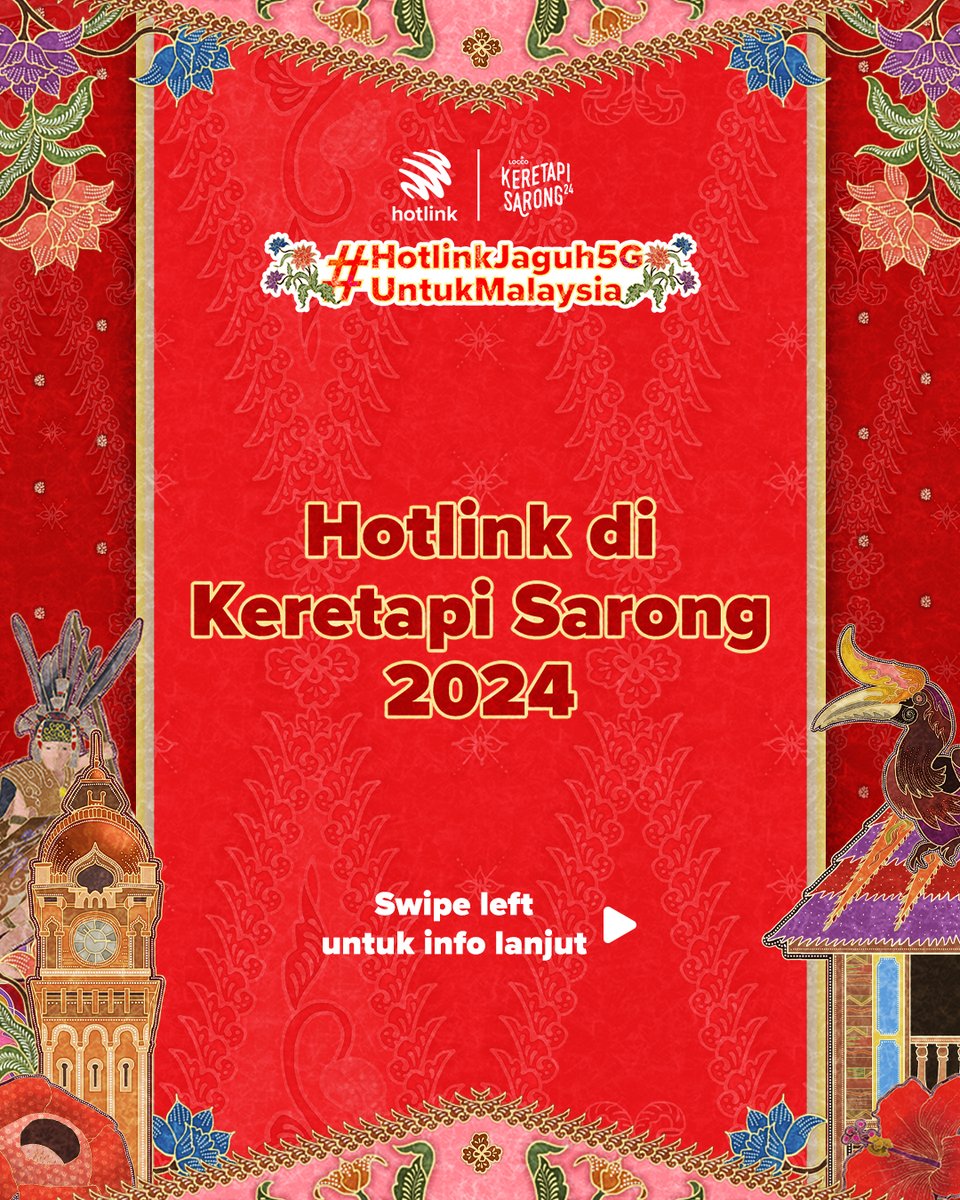 HotlinkRED's tweet photo. Jom #KeretapiSarong24 bersama #TeamHotlink! 🤩 Kami akan take over LRT Subang Jaya bersama mystery guest K_ _ _ _ _l A_ _ _g! Cuba teka siapa 😉

Pelbagai aktiviti &amp; merchandise menanti anda! 💖 Follow our IG &amp; TikTok for updates! 

#HotlinkJaguh5GUntukMalaysia
#HotlinkJaguh5G https://t.co/VzNbzzCXdx