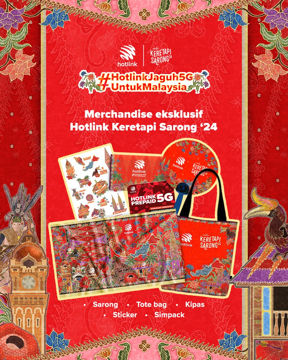 HotlinkRED's tweet photo. Jom #KeretapiSarong24 bersama #TeamHotlink! 🤩 Kami akan take over LRT Subang Jaya bersama mystery guest K_ _ _ _ _l A_ _ _g! Cuba teka siapa 😉

Pelbagai aktiviti &amp; merchandise menanti anda! 💖 Follow our IG &amp; TikTok for updates! 

#HotlinkJaguh5GUntukMalaysia
#HotlinkJaguh5G https://t.co/VzNbzzCXdx