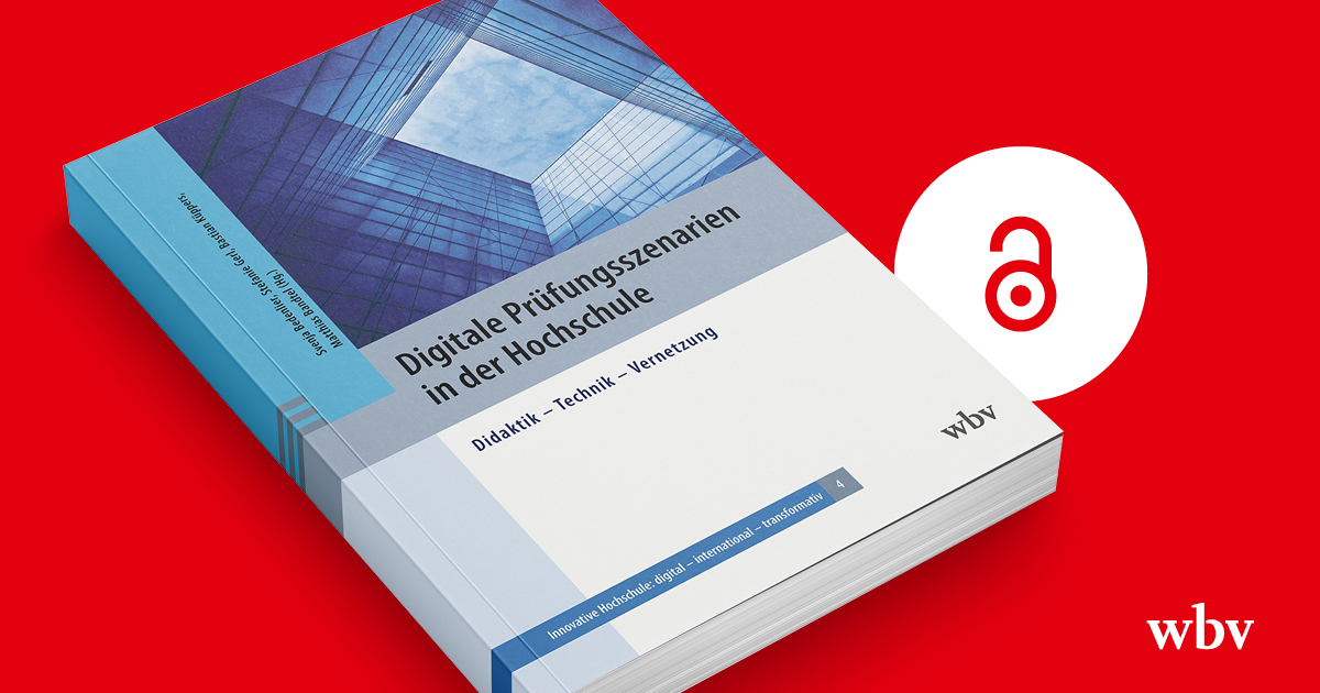 wbv_de's tweet image. 💻Prüfungen an Hochschulen digitalisieren:  Ansätze, Ideen und Konzepte für digitale #Prüfungsszenarien aus einem Verbundprojekt von @UniFAU @RWTH und @KITKarlsruhe

#OpenAccess 👉u.wbv.de/i77055so

@inno_lehre @zmlkit @cprussky @timovt @ForumBilDig @pedocs 
#Hochschule