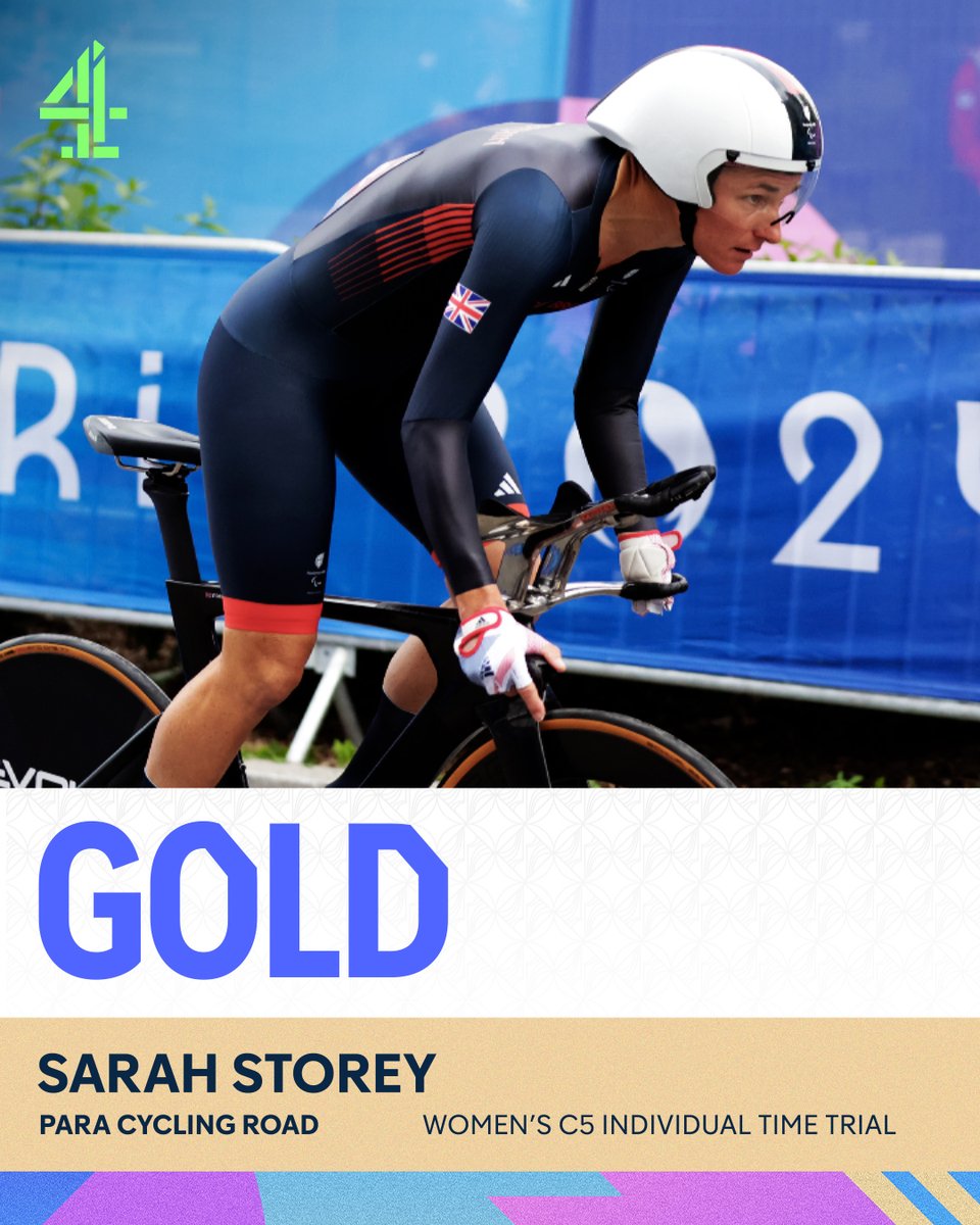 C4 Paralympics (@c4paralympics) on Twitter photo Paralympic ROYALTY 👑
There are simply no words left to describe <a href="/DameSarahStorey/">Dame Sarah Storey</a>, as she takes an unprecedented 18th Paralympic gold 🥇
#C4Paralympics | #ParalympicGames | #Paris2024 Paralympic ROYALTY 👑
There are simply no words left to describe <a href="/DameSarahStorey/">Dame Sarah Storey</a>, as she takes an unprecedented 18th Paralympic gold 🥇
#C4Paralympics | #ParalympicGames | #Paris2024