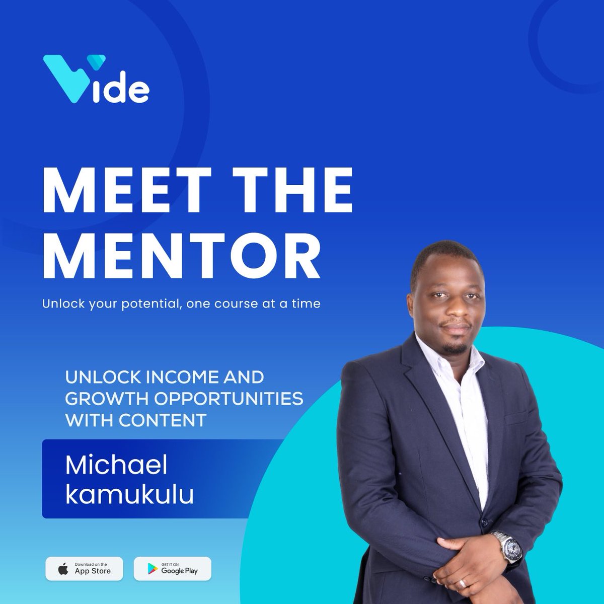 vide_app's tweet photo. Meet Michael Kamukulu, a life skills expert, writer, speaker, and consultant specializing in personal and professional development. He also works as a data technology expert with a range of development projects, particularly in education and community. https://t.co/5MxvB4bqA7