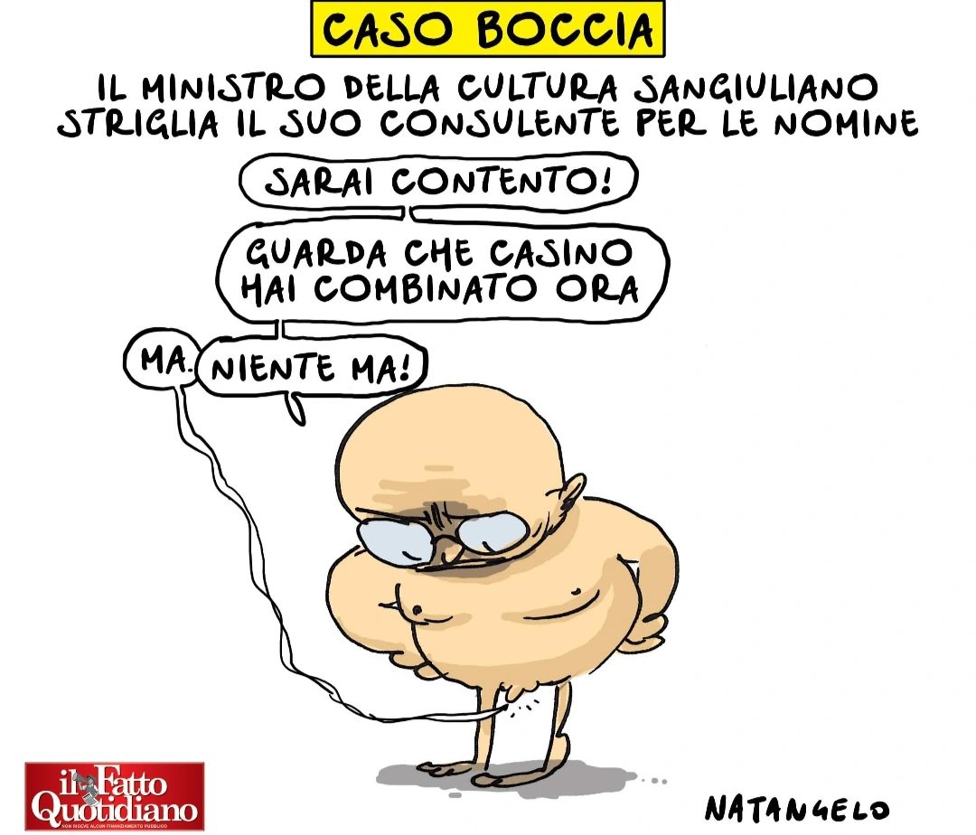 Riunione di gabinetto - la mia vignetta per Il Fatto Quotidiano oggi in edicola!

#sangiuliano #boccia #ministerodellacultura #pompei #vignetta #fumetto #memeitaliani #umorismo #satira #humor #natangelo