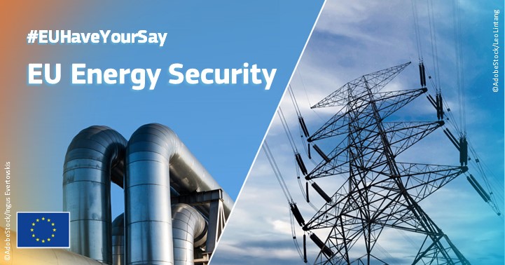 📢 #EUHaveYourSay and provide your input to the “fitness check” on EU #EnergySecurity ⚡️ rules.

A public consultation and a call for evidence are open for contributions until 26 November! 

More info 👉 europa.eu/!7P7Rjc

#REPowerEU