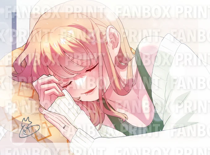 PixivFANBOXさんの新サービス「FANBOXプリント」が開始されました!ファミマ・ローソン・ミニストップで印刷できるそうです!先行で利用させていただけたので、1枚だけ…!L版:¥3002L版:¥500(10月3日まで)ご興味のある方はぜひ!#FANBOXプリント 