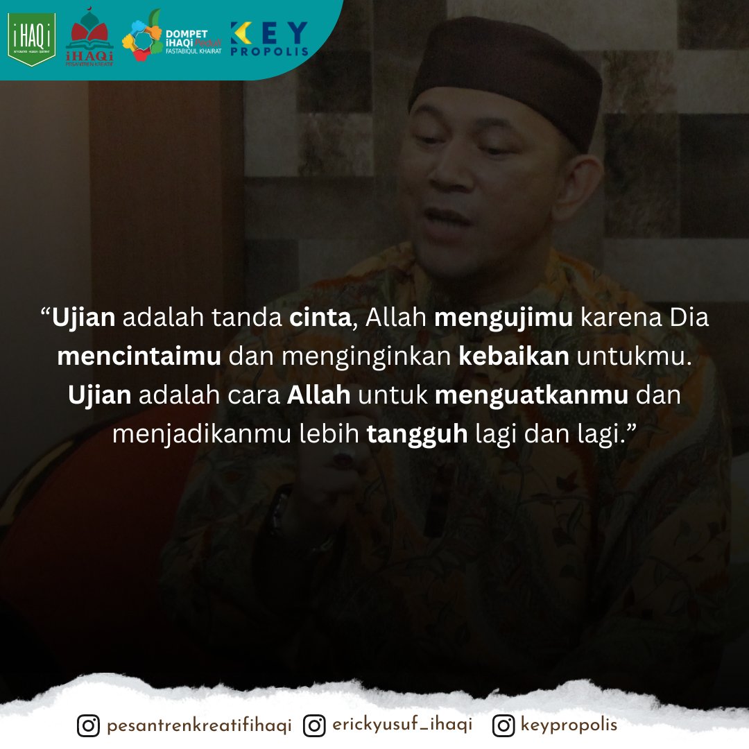 Maka duhai hamba, bersabarlah...