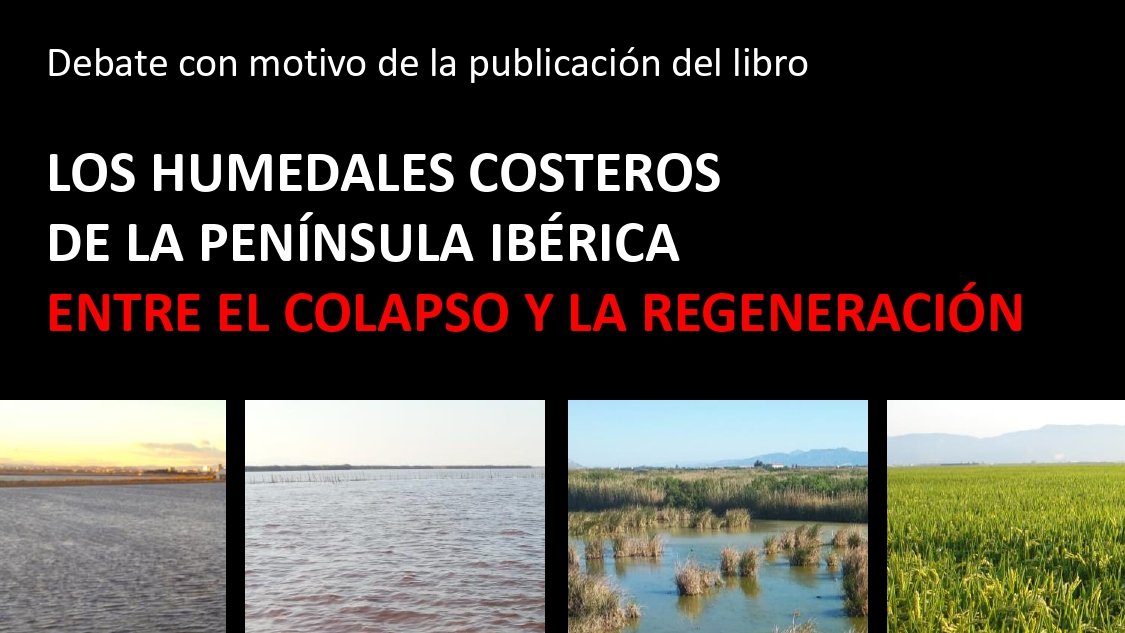 iiama_upv's tweet photo. 😀¡No te pierdas la presentación del 📚libro "Humedales costeros de la península ibérica", coordinado por Carles Sanchis (#CVER) y Carles Ibañez (@Eurecat_news).
📅 Miércoles 18 a las 19:00 h.
📌@LaNauuv
👉Han colaborado Miguel Martín, Carmen Hernández y Vicent Benedito. https://t.co/E6eX30o6df