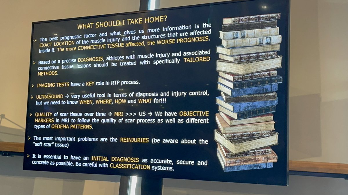 “Biology, reinjury and imaging” by <a href="/carlespedret/">carlespedret</a>  at <a href="/SportsMedConf/">Sports Medicine Conference 2025</a> Sports Medicine Conference” in Emirates Stadium (London, Arsenal F.C.) focused on muscle injuries &amp; sonography. Great meeting!!sportsmedconf.com #SMC24 <a href="/DrJN_SportsMed/">James Noake</a> <a href="/PhysioButler/">Stuart Butler</a> <a href="/bjjeditor/">Prof Fares Haddad</a> <a href="/SMUGcourses/">MSK Ultrasound</a>